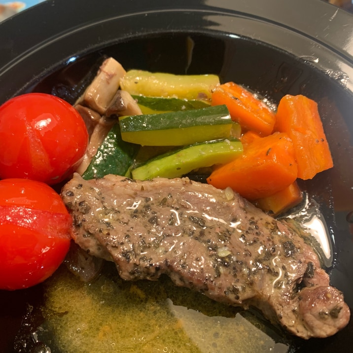 匂いが少ない〜♪ ラム肉のコンフィ
